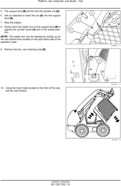 how to adjust track on c232 new holland skid steer|new holland c232 manual.